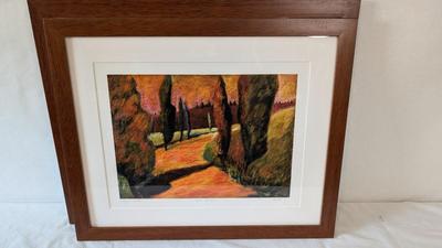 Framed Helga Halar Artwork