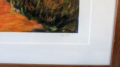 Framed Helga Halar Artwork