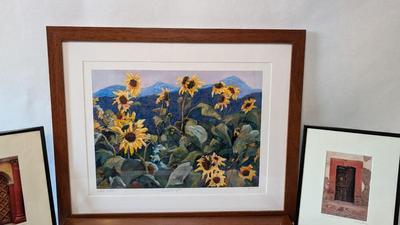 Framed Helga Halar Artwork