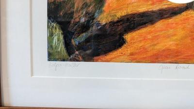 Framed Helga Halar Artwork