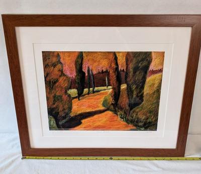 Framed Helga Halar Artwork