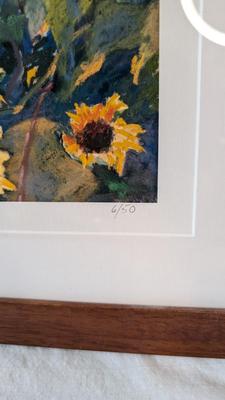 Framed Helga Halar Artwork