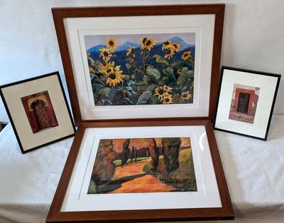 Framed Helga Halar Artwork
