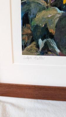 Framed Helga Halar Artwork