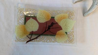 Perry Coyle Etched Aspen Dish