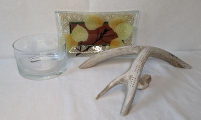 Perry Coyle Etched Aspen Dish