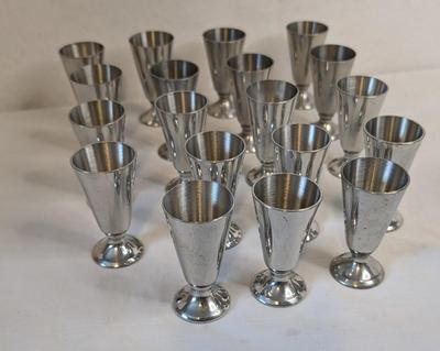 Stieff Pewter Cordial P58 Goblets