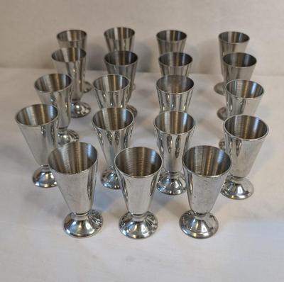 Stieff Pewter Cordial P58 Goblets
