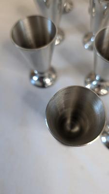 Stieff Pewter Cordial P58 Goblets