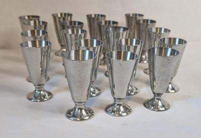 Stieff Pewter Cordial P58 Goblets