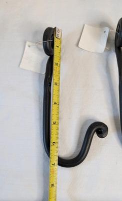 Decorative Hooks and Longhorn Door Knocker
