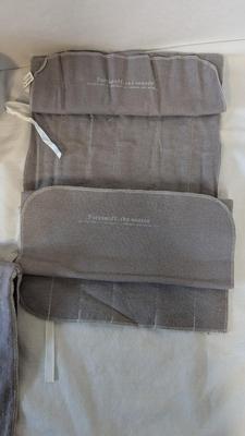 Pearl Handle Utensils and Silverware Sleeves