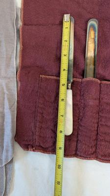 Pearl Handle Utensils and Silverware Sleeves