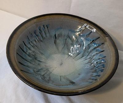 Oversized Santa Fe Pottery Bowl w/ Faux Artichokes