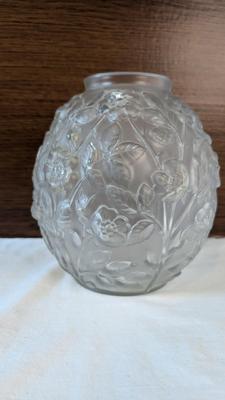 Duncan and Miller 3 Face Compote Dish and Verlys Vase