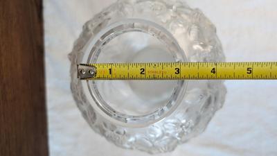 Duncan and Miller 3 Face Compote Dish and Verlys Vase