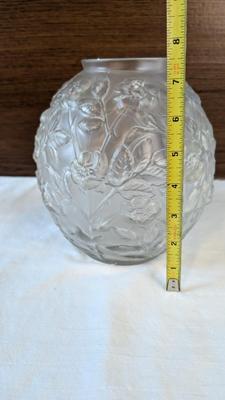 Duncan and Miller 3 Face Compote Dish and Verlys Vase