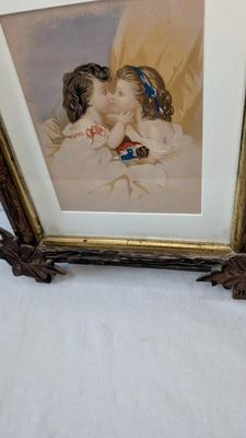 Marshall, Field & Co Antique Children Framed Art