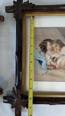 Marshall, Field & Co Antique Children Framed Art