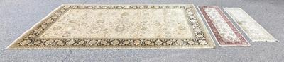Massive Woven Area Rug and Runners