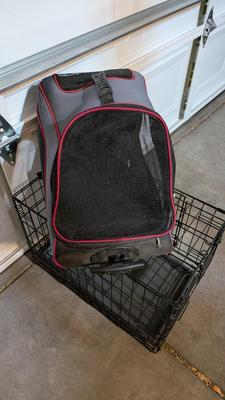 Small Dog Crate and Carrier