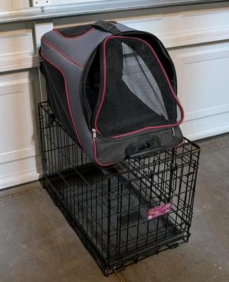 Small Dog Crate and Carrier
