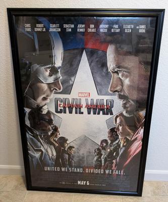 Framed Action Movie Posters