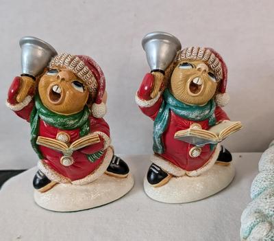 Pendelfin Christmas Island and Assorted Winter Rabbits