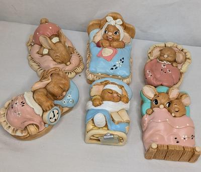 Pendelfin Snuggled In Rabbit Collection