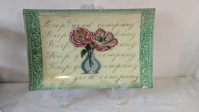 Signed John Derian "Good Company" Tray and Barware