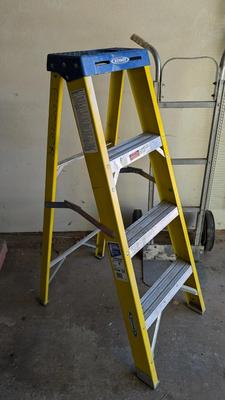 Werner Ladder and Milwaukee Dolly