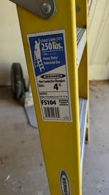 Werner Ladder and Milwaukee Dolly
