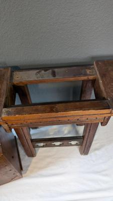 Antique Heterodyne Tube Radio Cabinet