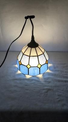 Small Stained Glass Swag Lamp
