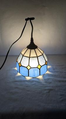 Small Stained Glass Swag Lamp