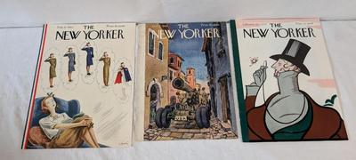 WWII Era New Yorker Magazine Covers