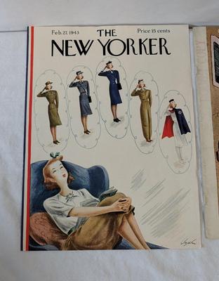 WWII Era New Yorker Magazine Covers
