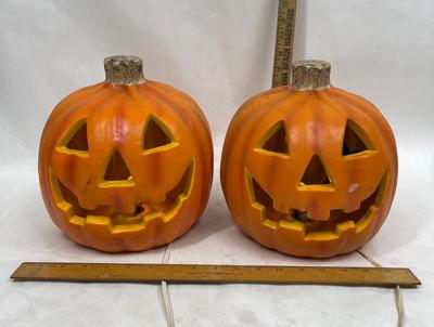Jack o' lantern Halloween Pumpkin Light-up Display Pieces