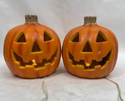 Jack o' lantern Halloween Pumpkin Light-up Display Pieces