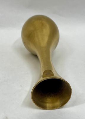 Vintage Brass Vase,, Boho Decor, India Brass Bohemian Gold Brass Vase