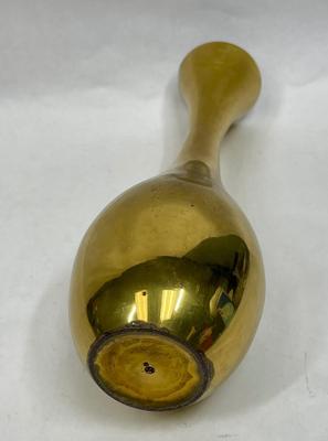 Vintage Brass Vase,, Boho Decor, India Brass Bohemian Gold Brass Vase