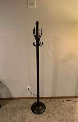 Bronze coat rack 68”