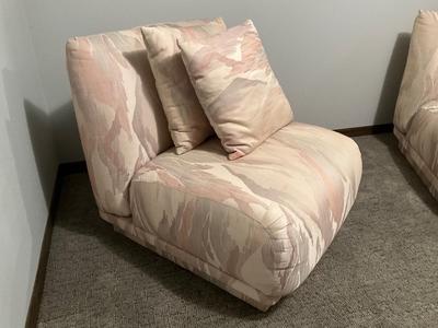 Vintage Modern Upholstered Accent Chair