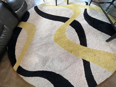 8ft Custom made round rug by Dalyn Rug Co