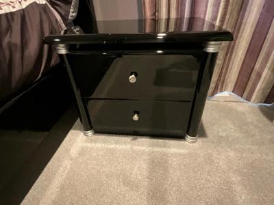 Millennium Contemporary Lacquer Night Stand