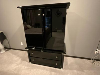Millennium Contemporary Lacquer Armoire