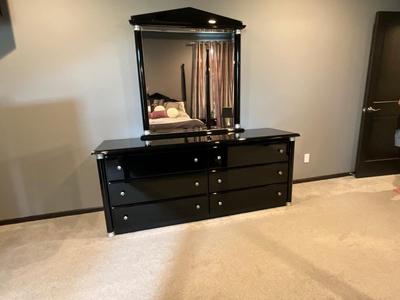 Millennium Contemporary Lacquer 6 Drawer Dresser