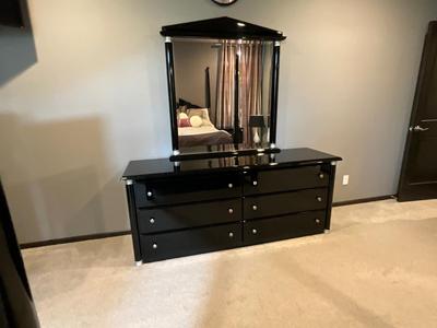 Millennium Contemporary Lacquer 6 Drawer Dresser