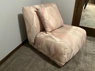 Vintage Modern Upholstered Accent Chair