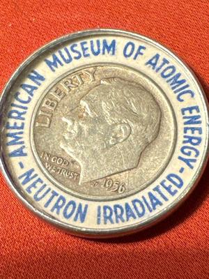 1956 Neutron Irradiated Roosevelt Dime